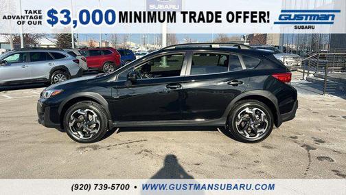 Crystal Black Silica 2023 Subaru Crosstrek Limited