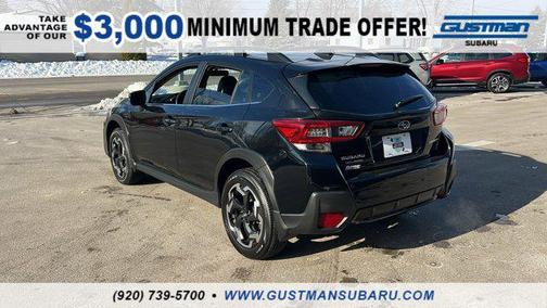 Crystal Black Silica 2023 Subaru Crosstrek Limited