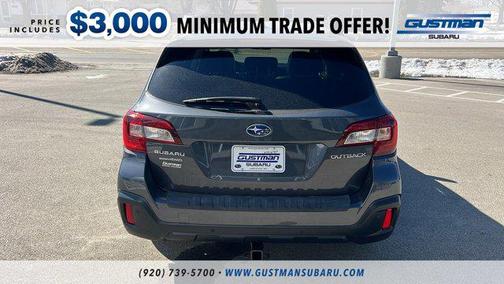 Gray 2019 Subaru Outback 2.5i Limited