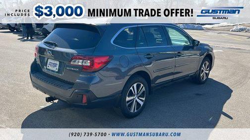 Gray 2019 Subaru Outback 2.5i Limited