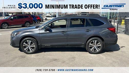 Gray 2019 Subaru Outback 2.5i Limited