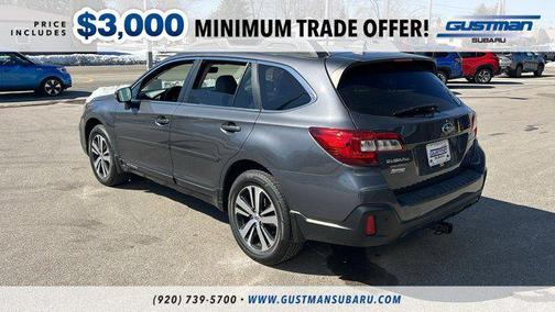 Gray 2019 Subaru Outback 2.5i Limited