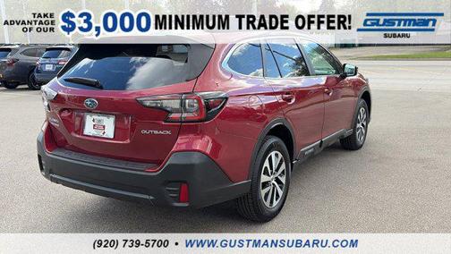 Crimson Red Pearl 2022 Subaru Outback Premium