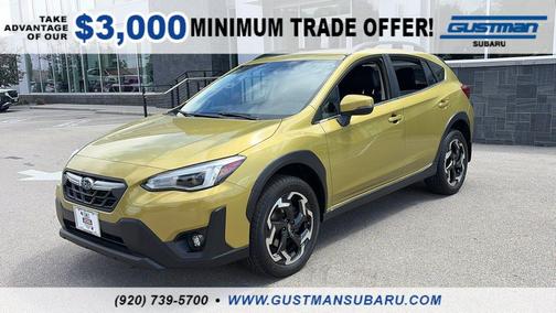 PLASMA YELLOW 2021 Subaru Crosstrek Limited