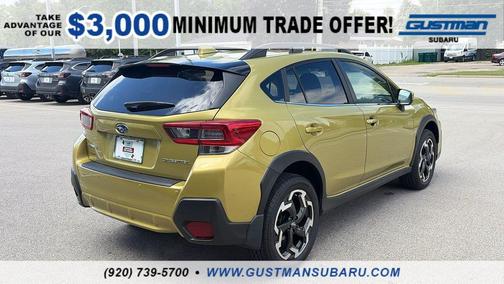 PLASMA YELLOW 2021 Subaru Crosstrek Limited