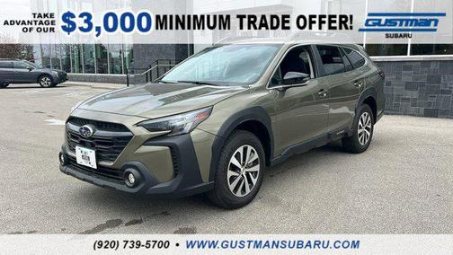 Autumn Green Metallic 2025 Subaru Outback Premium