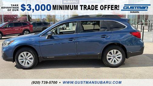 Abyss Blue Pearl 2019 Subaru Outback 2.5i Premium