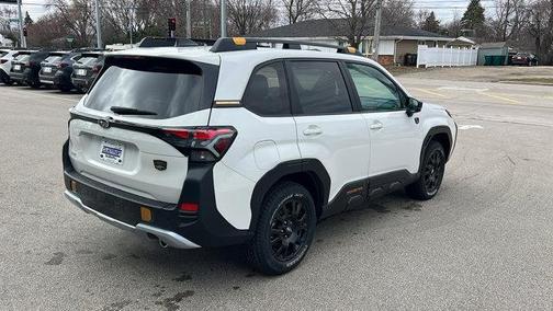 Crystal White Pearl 2026 Subaru Forester Wilderness