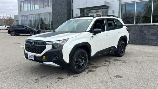 Crystal White Pearl 2026 Subaru Forester Wilderness