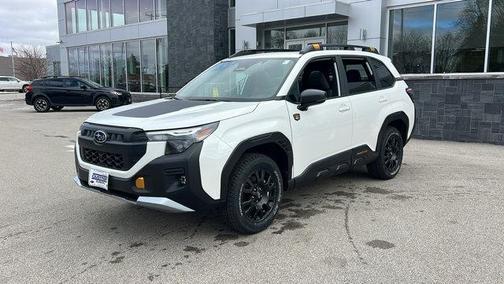 Crystal White Pearl 2026 Subaru Forester Wilderness