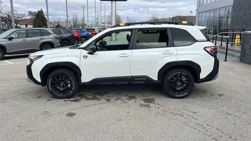 Crystal White Pearl 2026 Subaru Forester Wilderness