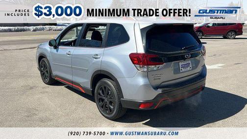 Ice Silver Metallic 2020 Subaru Forester Sport