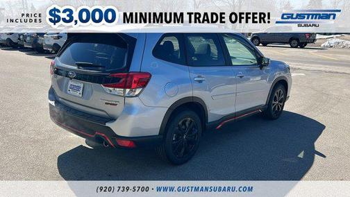 Ice Silver Metallic 2020 Subaru Forester Sport