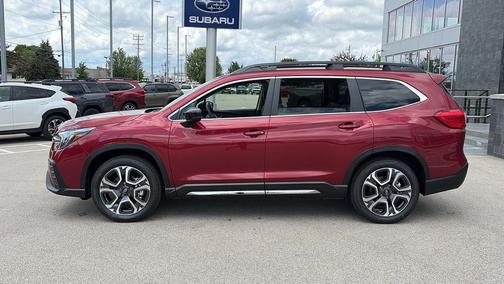 Crimson Red Pearl 2026 Subaru Ascent Limited 8-Passenger