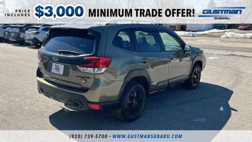Autumn Green Metallic 2023 Subaru Forester Wilderness