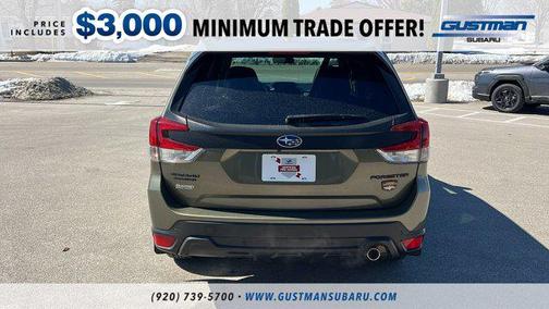 Autumn Green Metallic 2023 Subaru Forester Wilderness