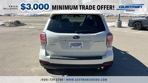 Crystal White Pearl 2018 Subaru Forester 2.5i Premium