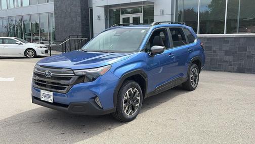 Daybreak Blue Pearl 2026 Subaru Forester Premium
