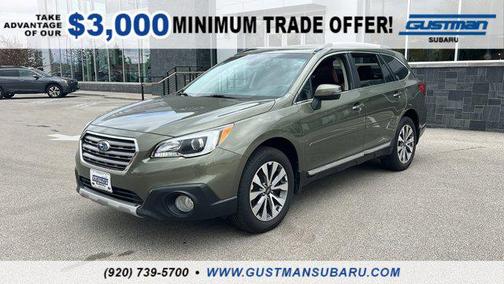Wilderness Green Metallic 2017 Subaru Outback 2.5i Touring