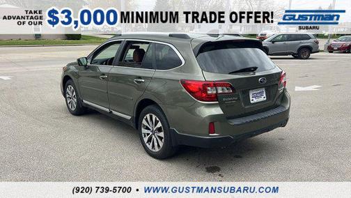Wilderness Green Metallic 2017 Subaru Outback 2.5i Touring