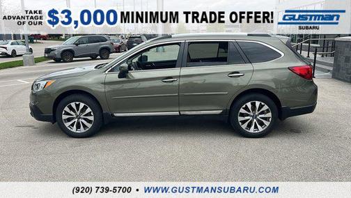 Wilderness Green Metallic 2017 Subaru Outback 2.5i Touring