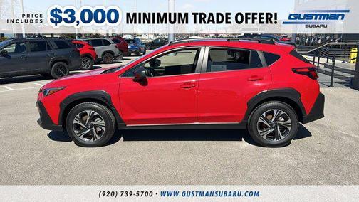 Pure Red 2025 Subaru Crosstrek Premium
