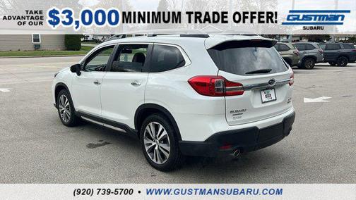Crystal White Pearl 2022 Subaru Ascent Touring 7-Passenger