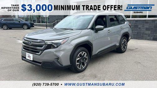 Gray 2025 Subaru Forester Premium