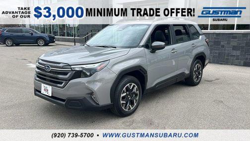 Gray 2025 Subaru Forester Premium