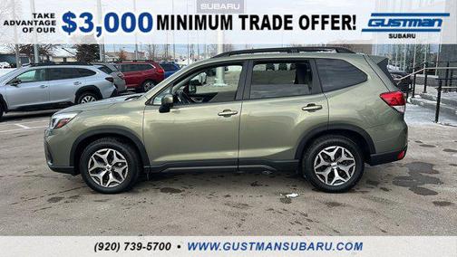 Jasper Green Metallic 2019 Subaru Forester Premium
