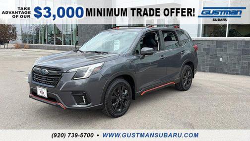 Magnetite Gray Metallic 2023 Subaru Forester Sport