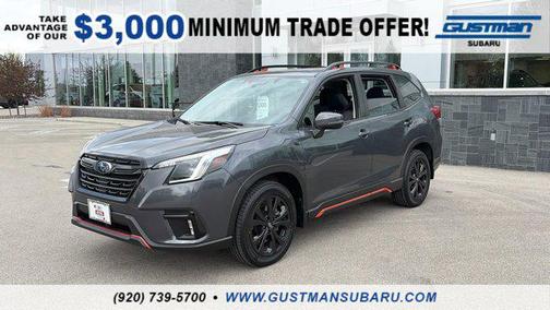 Magnetite Gray Metallic 2023 Subaru Forester Sport