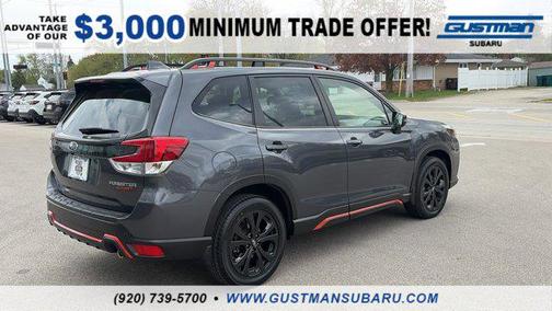 Magnetite Gray Metallic 2023 Subaru Forester Sport