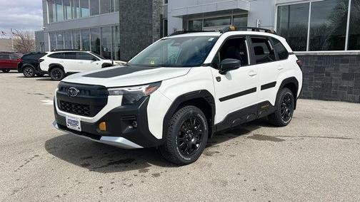 Crystal White Pearl 2026 Subaru Forester Wilderness