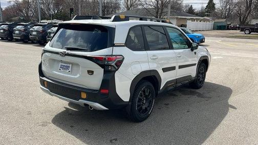 Crystal White Pearl 2026 Subaru Forester Wilderness