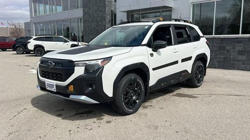 Crystal White Pearl 2026 Subaru Forester Wilderness