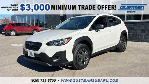 Crystal White Pearl 2023 Subaru Crosstrek Sport