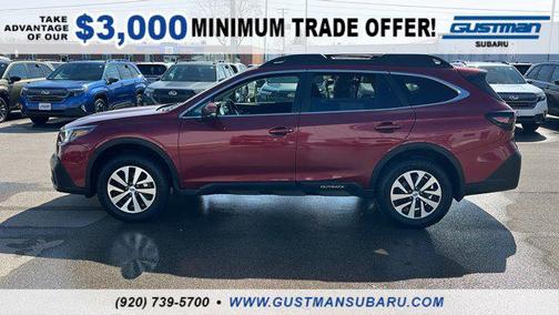 Crimson Red Pearl 2022 Subaru Outback Premium