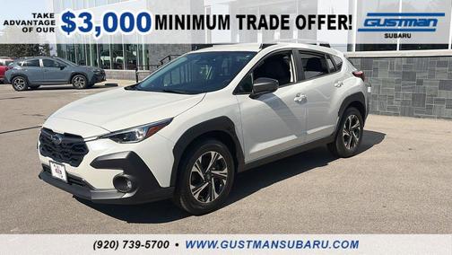 Crystal White Pearl 2024 Subaru Crosstrek Premium