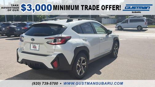 Crystal White Pearl 2024 Subaru Crosstrek Premium
