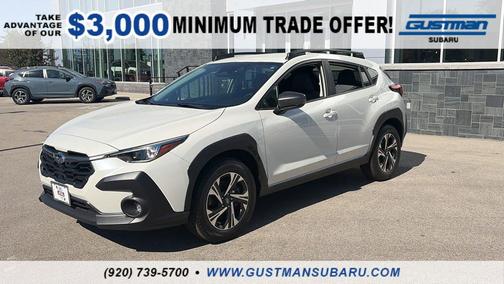 Crystal White Pearl 2024 Subaru Crosstrek Premium