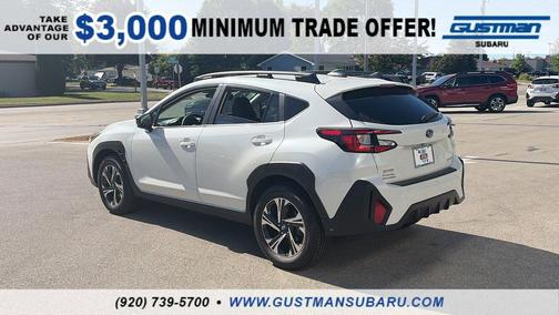 Crystal White Pearl 2024 Subaru Crosstrek Premium