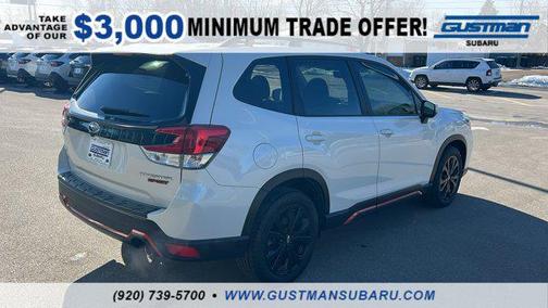 Crystal White Pearl 2019 Subaru Forester Sport
