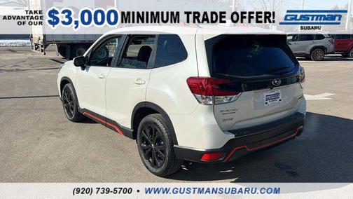 Crystal White Pearl 2019 Subaru Forester Sport