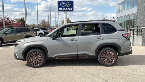 Gray 2026 Subaru Forester Hybrid Sport