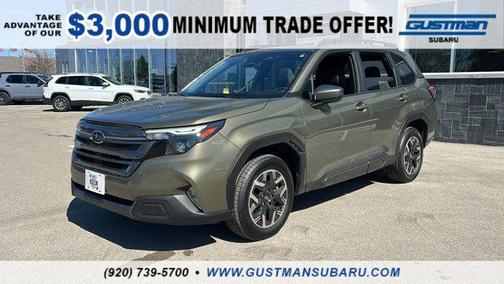 Autumn Green Metallic 2025 Subaru Forester Premium