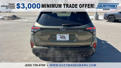 Autumn Green Metallic 2025 Subaru Forester Premium