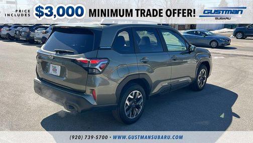 Autumn Green Metallic 2025 Subaru Forester Premium