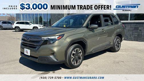 Autumn Green Metallic 2025 Subaru Forester Premium