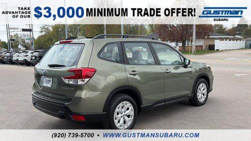 Jasper Green Metallic 2019 Subaru Forester Base
